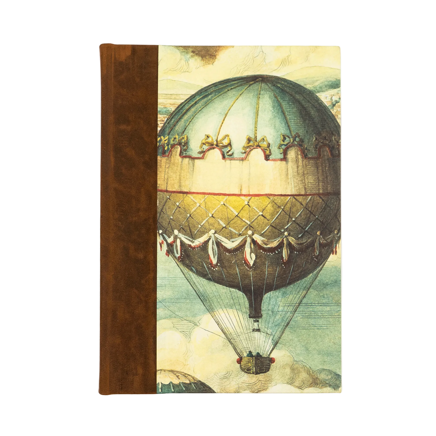 Bomo Art A5 Leather Bound Dotted Journal - Balloons