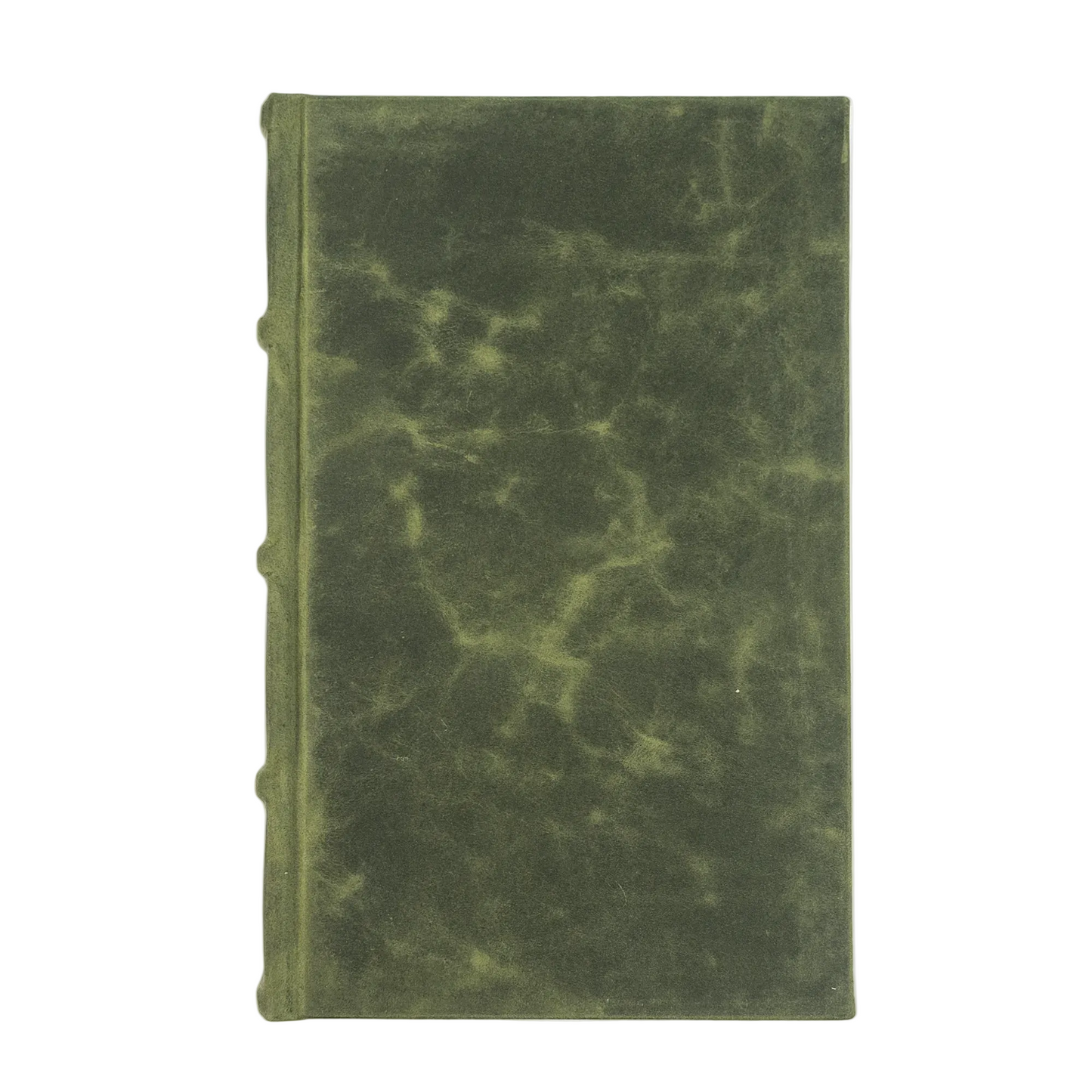 Bomo Art A5 Full Leather Blank Journal - Dark Green