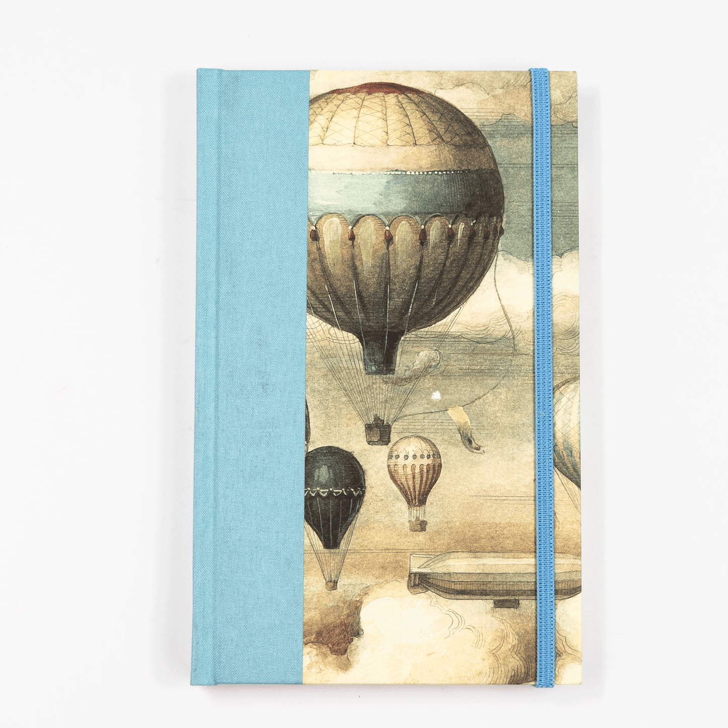 Bomo Art A5 Fabric Bound Lined Journal - Balloons