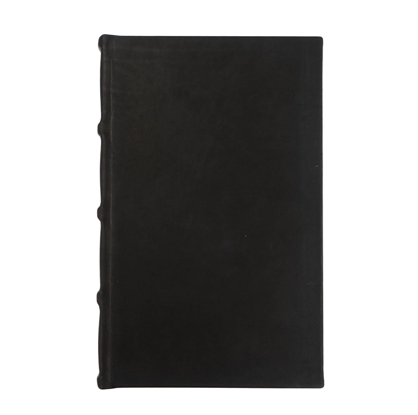 Bomo Art A5 Full Leather Lined Journal - Black