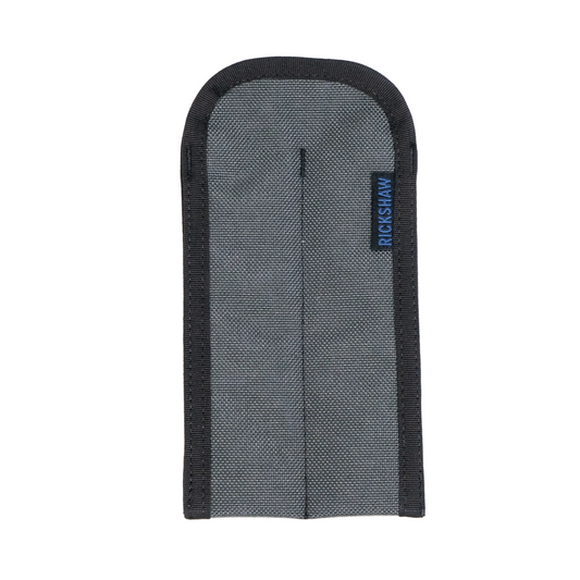 Rickshaw Bagworks 2-Pen Coozy Sleeve - Dark Grey with Blue Skies