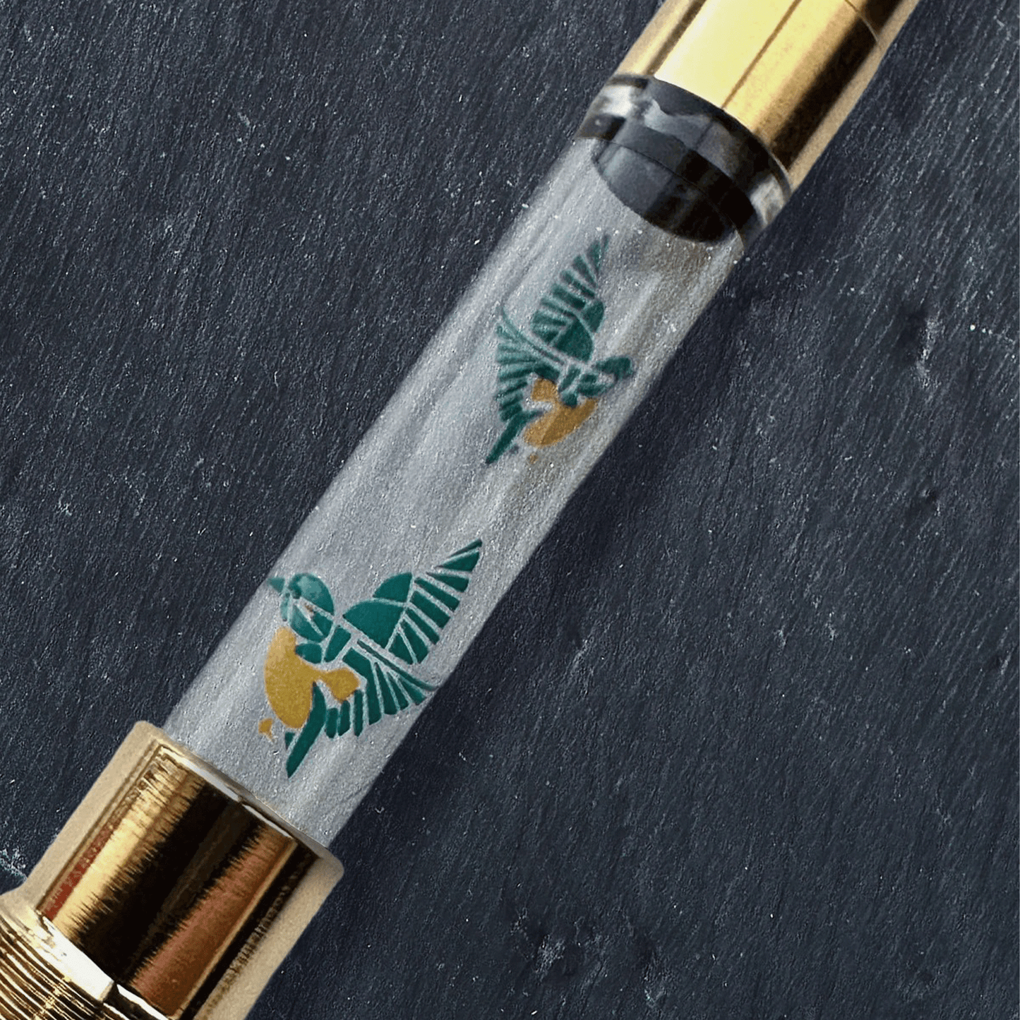 Esterbrook x BUNGUBOX Kachofugetsu Fountain Pen - Kingfisher