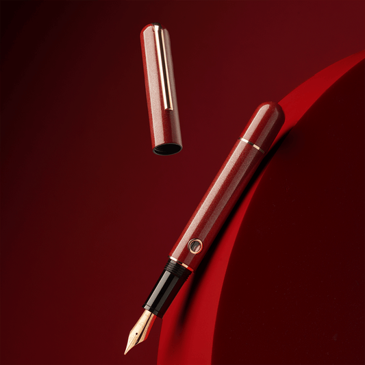 Nahvalur 365 Anniversary Roiro Fountain Pen - Garnet