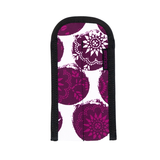 Rickshaw Bagworks 2-Pen Coozy Sleeve - Vineyard Bubbles  (Dromgoole's x 2026 California Pen Show Exclusive) (Well Appointed Desk Design)