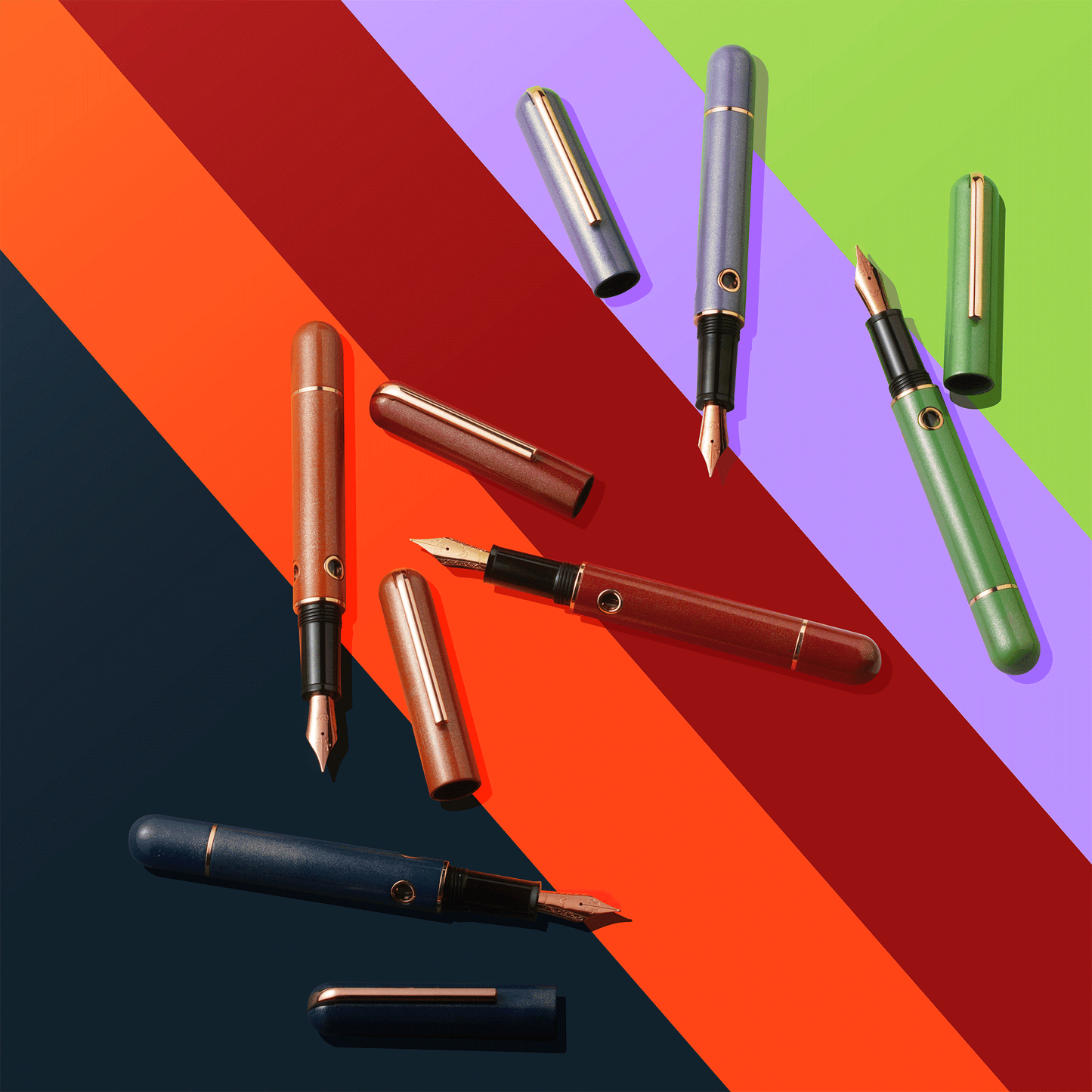 Nahvalur 365 Anniversary Roiro Fountain Pen - Jade