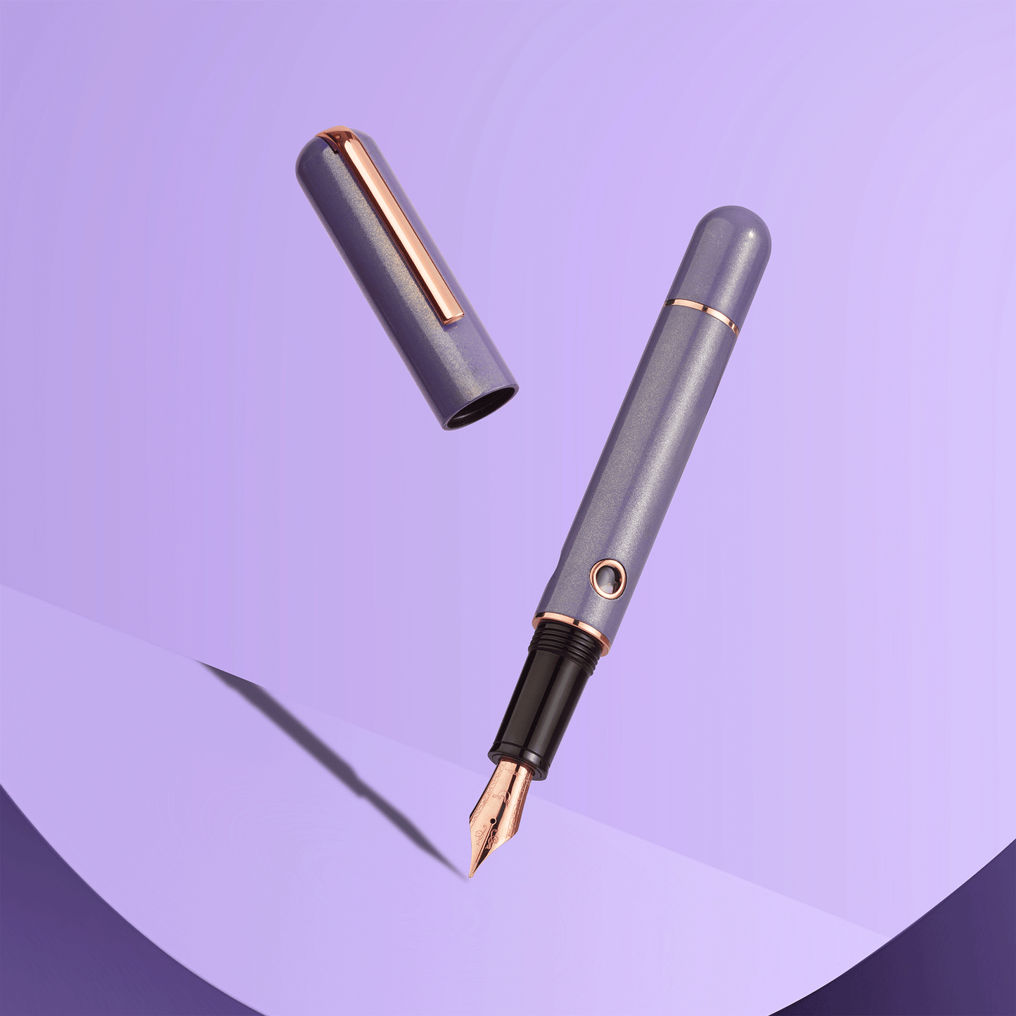 Nahvalur 365 Anniversary Roiro Fountain Pen - Lilac