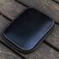 Galen Leather 10 Slot Zippered Pen Case - Black