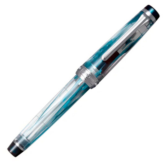 Sailor Pro Gear Slim Veilio Fountain Pen - Blue Green (Bespoke Limited Production)