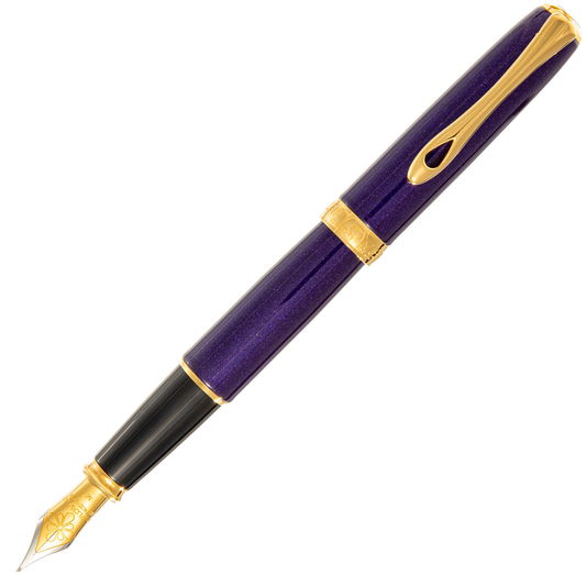 Diplomat Excellence A2 Fountain Pen - Violet Rain