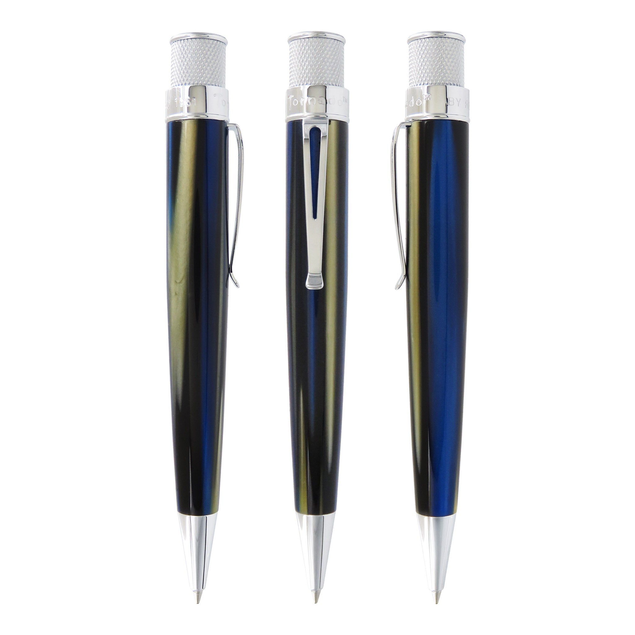 Retro 51 Tornado Vault Acrylic Big Shot Rollerball - Blue Curacao
