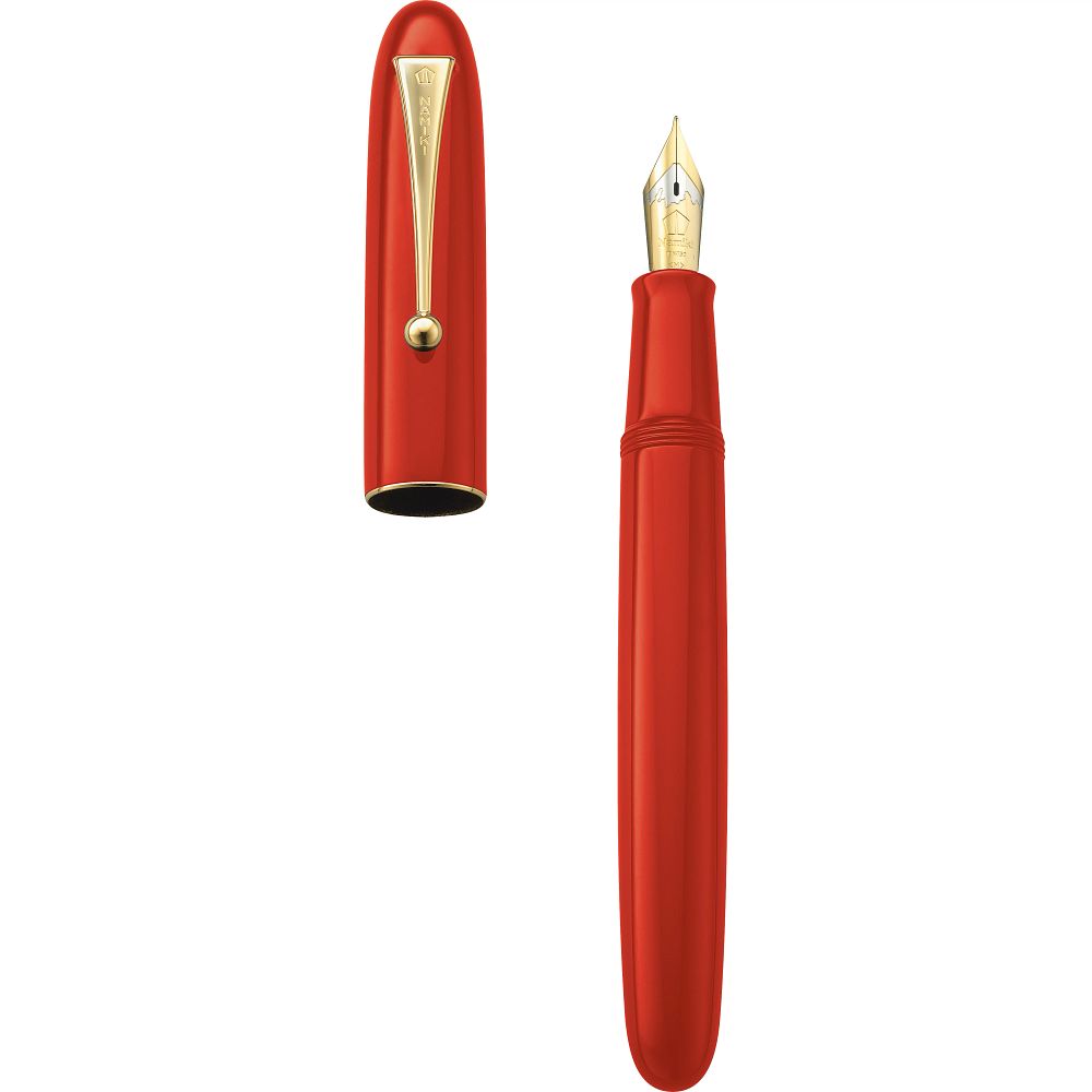Namiki Pilot Yukari Royale Urushi Fountain Pen - Vermillion