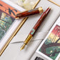Visconti Van Gogh Fountain Pen - Flowering Plum Orchard