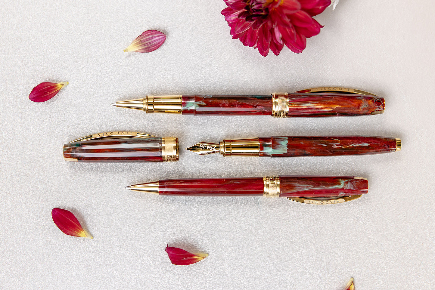 Visconti Van Gogh Rollerball - Flowering Plum Orchard