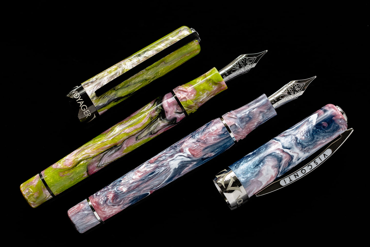 Visconti Voyager Mariposa Fountain Pen - Painted Beauty (Limited Edition)