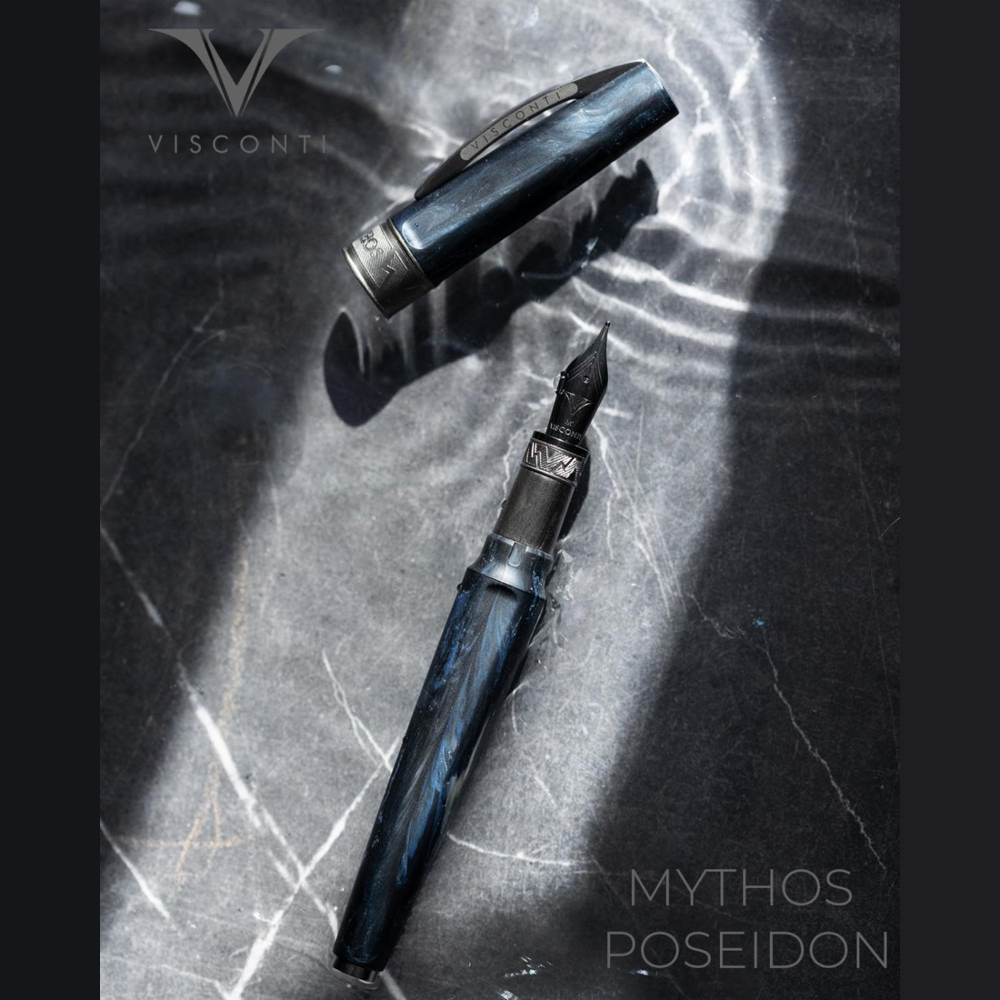 Visconti Mirage Mythos Fountain Pen - Poseidon