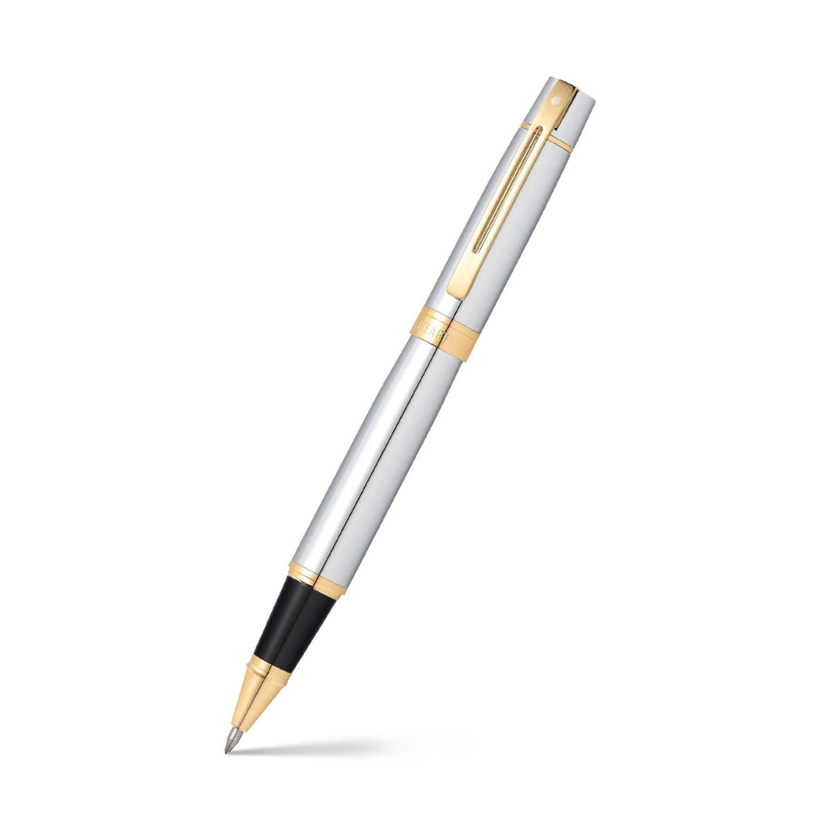 Sheaffer 300 Rollerball - Chrome with Gold