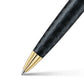 Sheaffer 300 Ballpoint - Engraved Black with Chrome Cap and Gold Trims