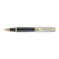 Sheaffer 300 Rollerball - Engraved Black with Chrome Cap and Gold Trims