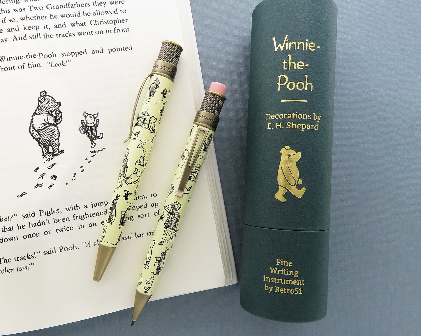 Retro 51 Tornado Pencil - A.A. Milne Winnie-the-Pooh Decorations by E.H. Shepard (1.15mm)