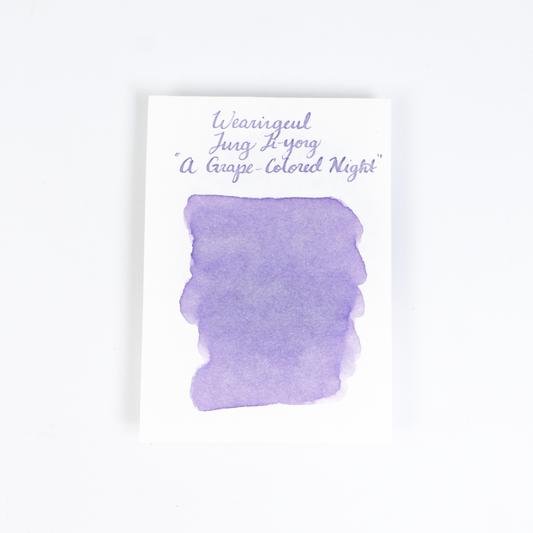 Wearingeul The Night in Colored Grape Glistening (30ml) Bottled Ink