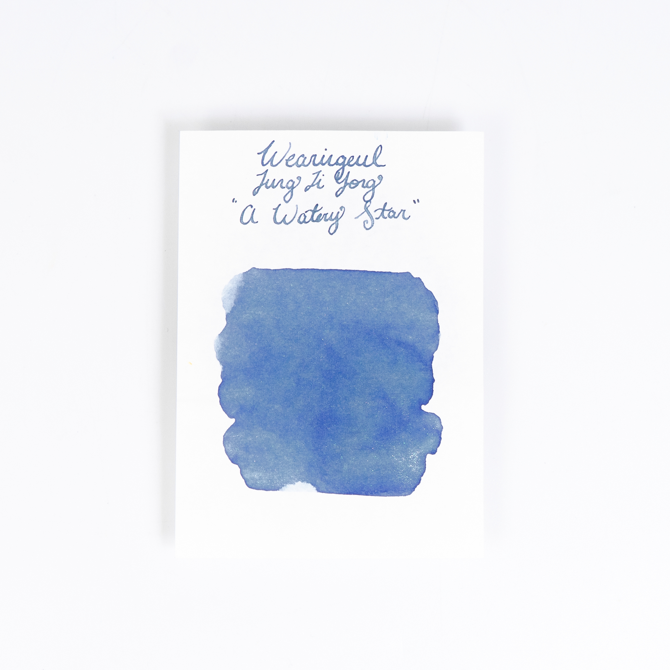 Wearingeul A Watery Star (30ml) Bottled Ink (Glistening) (Discontinued ...