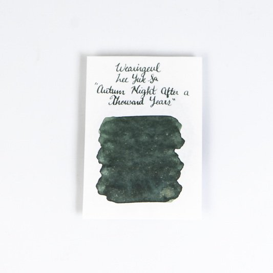 Wearingeul The Autumn Night after a Thousand Years (30ml) Bottled Ink (Glistening)