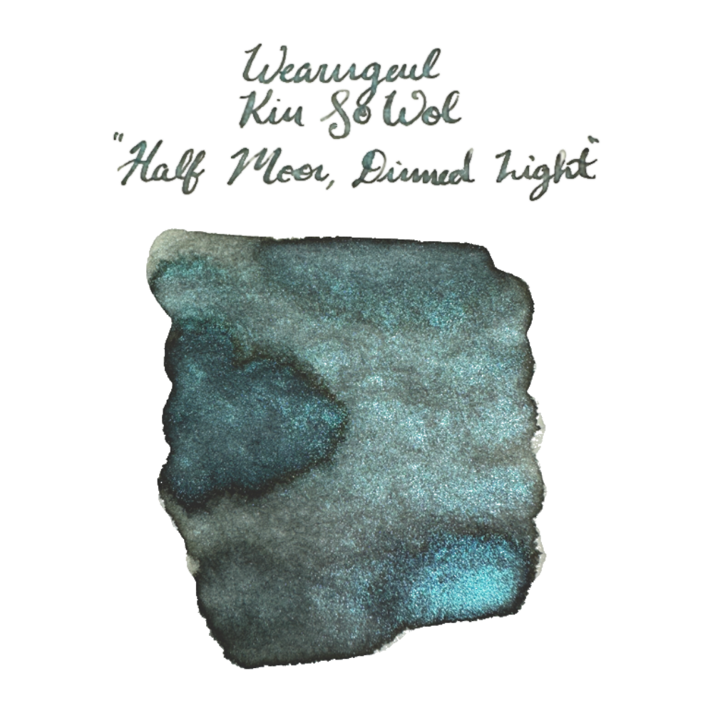 Wearingeul Half Moon, Dimmed Light (30ml) Bottled Ink (Glistening)