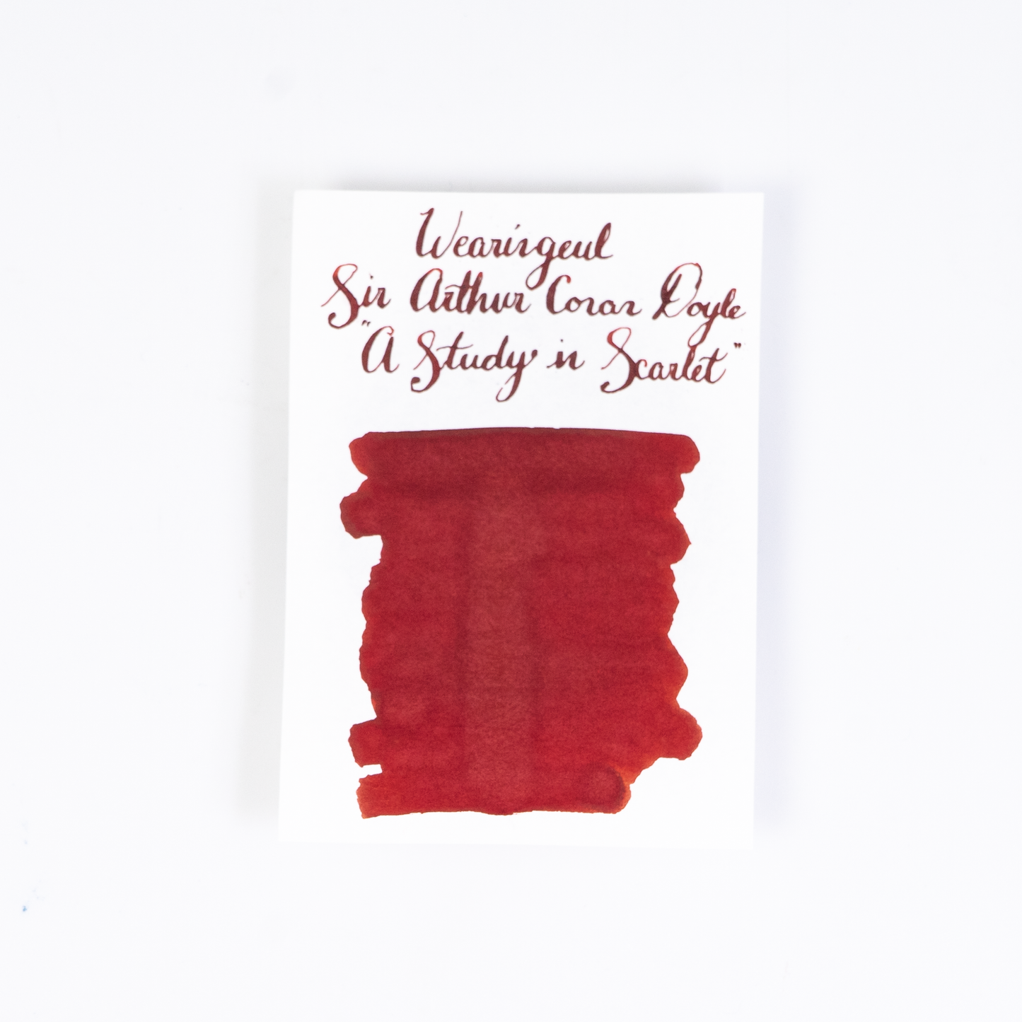 Wearingeul A Study in Scarlet (30ml) Bottled Ink