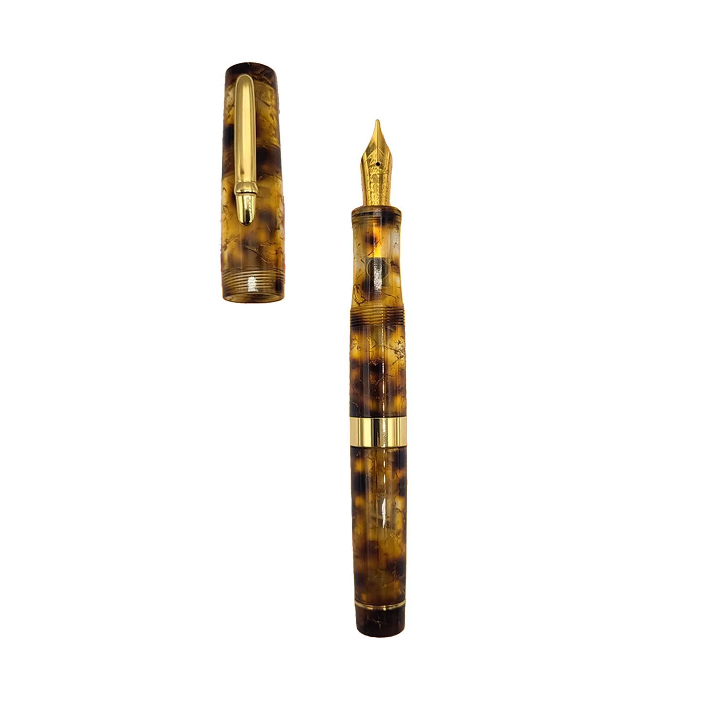 Stipula Novecento Muzzle Loading Fountain Pen - Wild Honey
