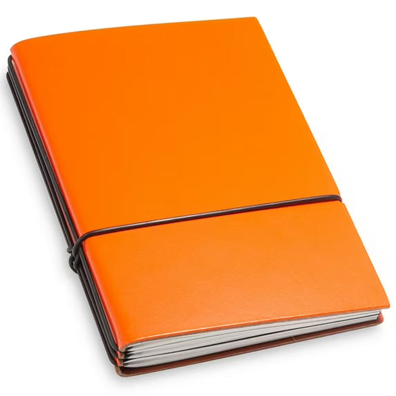 X17 Notes A6 Bonded Leather Notebook - Orange