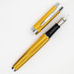 Conklin Herringbone Signature Fountain Pen - Yellow (Discontinued)