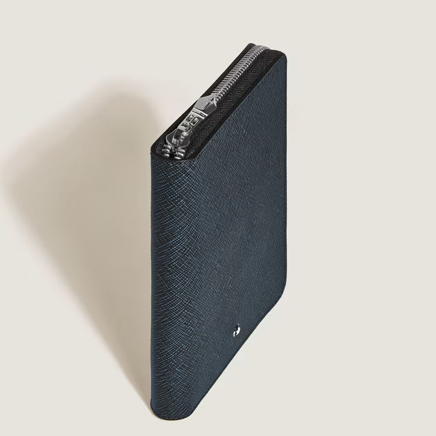 Montblanc Sartorial Zippered 5-Pen Pouch - Tweed Blue