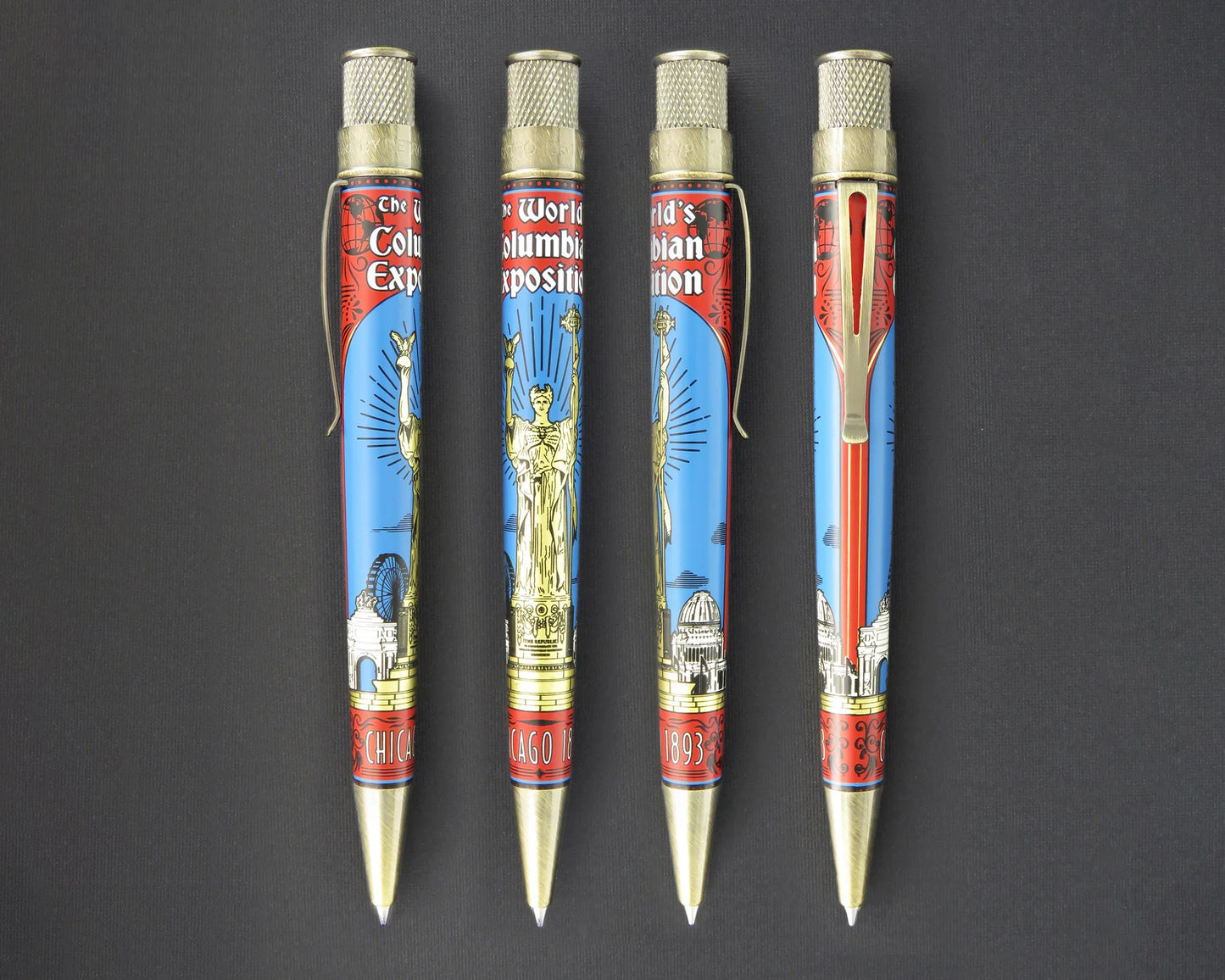 Retro 51 Collection Tornado Rollerball - Columbian Exposition (Atlas Stationers Exclusive) (A/P)