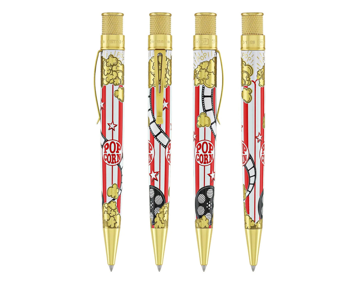 Retro 51 Collection Tornado Rollerball - Movie Night (Goldspot Exclusive)