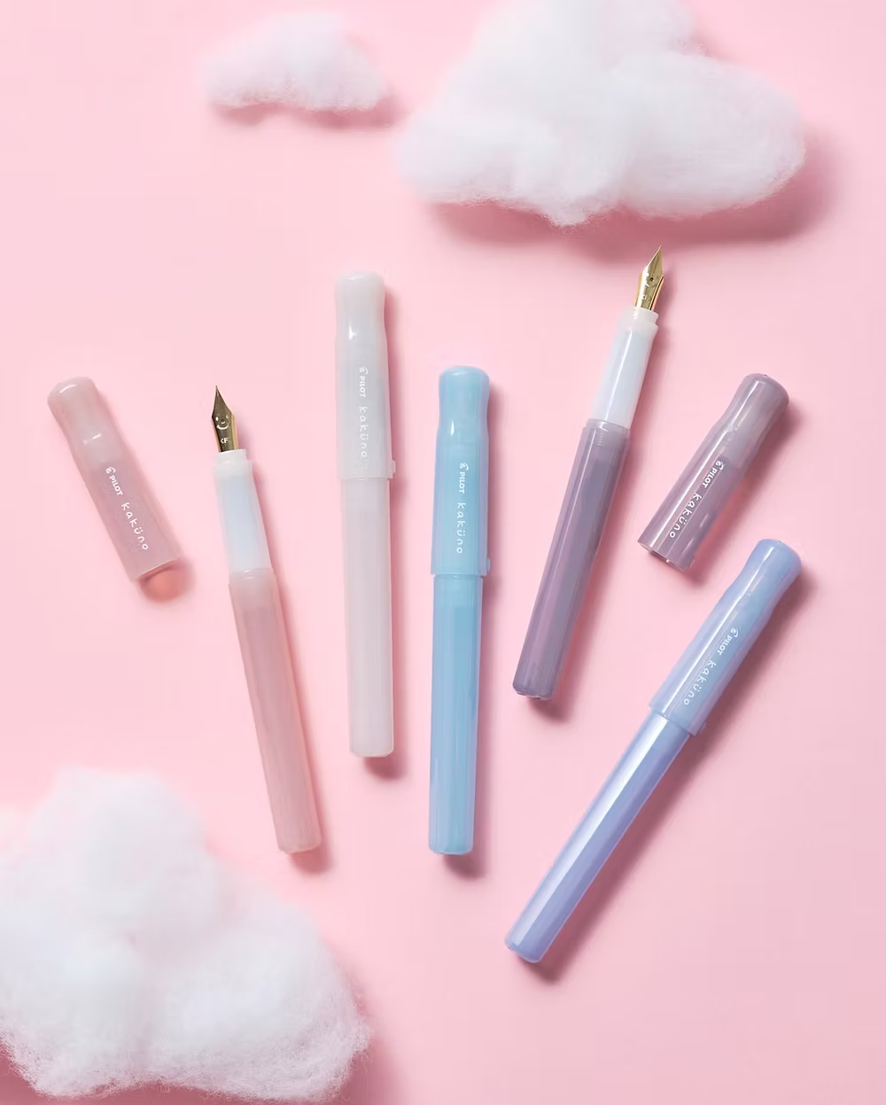 Pilot Kaküno Madoromi Fountain Pen - Cumulus White