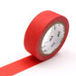 MT Masking Tape - Tape Single - Matte Red (15mm)