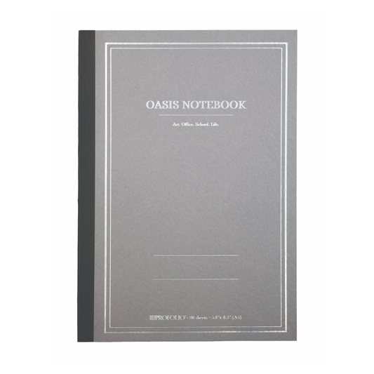 ProFolio Oasis A5 Notebook - Gray