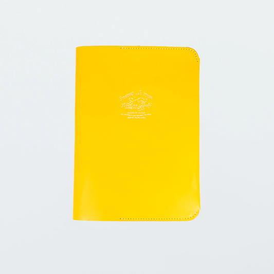 The Superior Labor A6 Bridle Leather Notebook Cover - Yellow