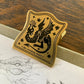The Creeping Moon Draco Metal Journal Clip