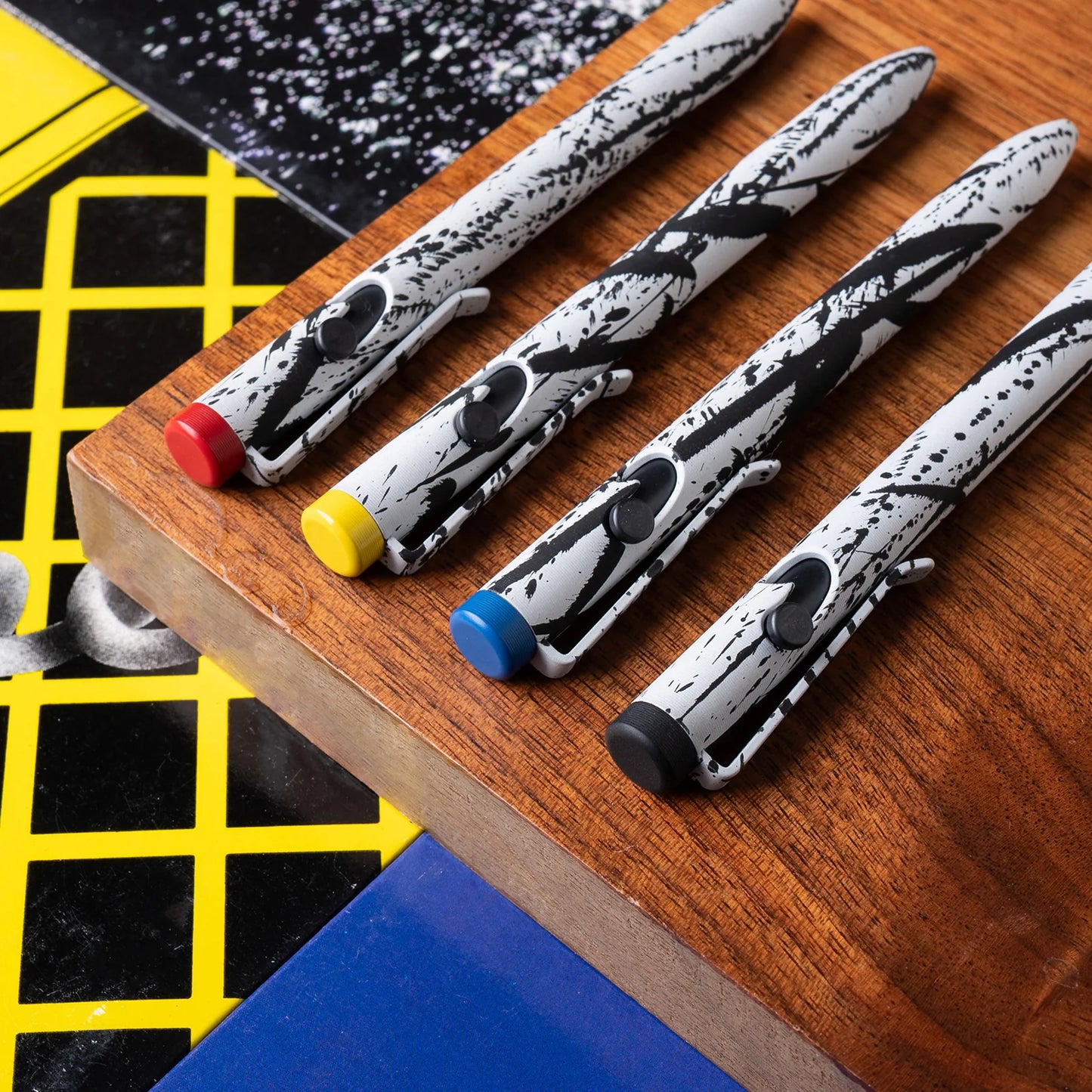 Tactile Turn Standard Abstract Bolt Action Pen - Black (Seasonal - Limited Edition)