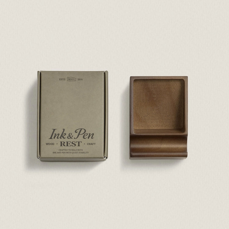 Wearingeul Wood Ink & Pen Rest