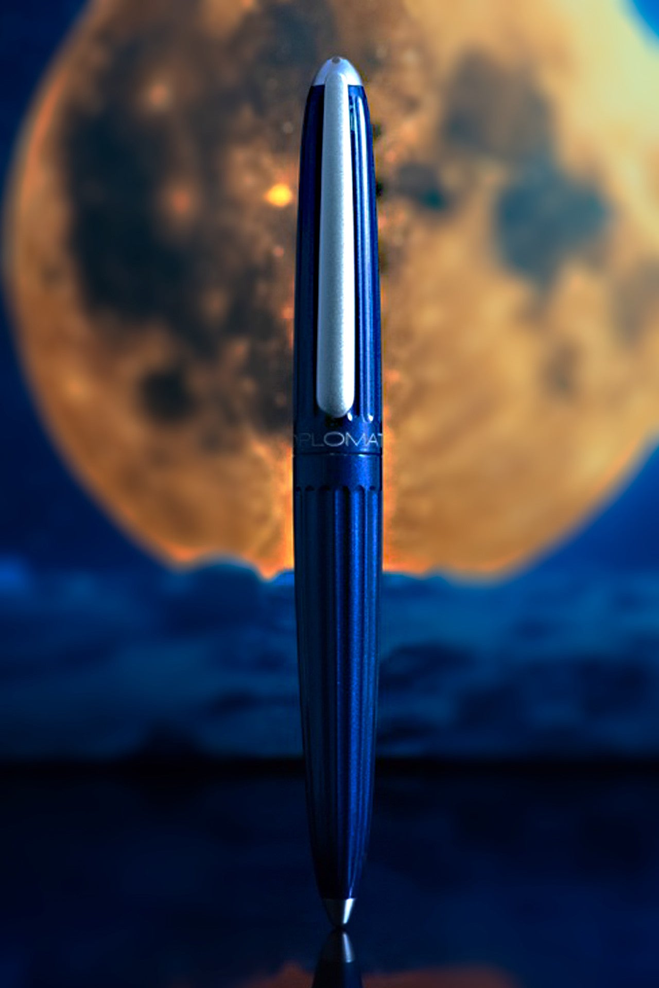 Diplomat Aero Ballpoint - Midnight Blue
