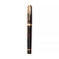 Pineider Antichi Materiali Ruffles Gold Fountain Pen Rosegold Trim