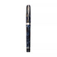 Pineider Antichi Materiali Wilde Blue Fountain Pen Palladium Trim