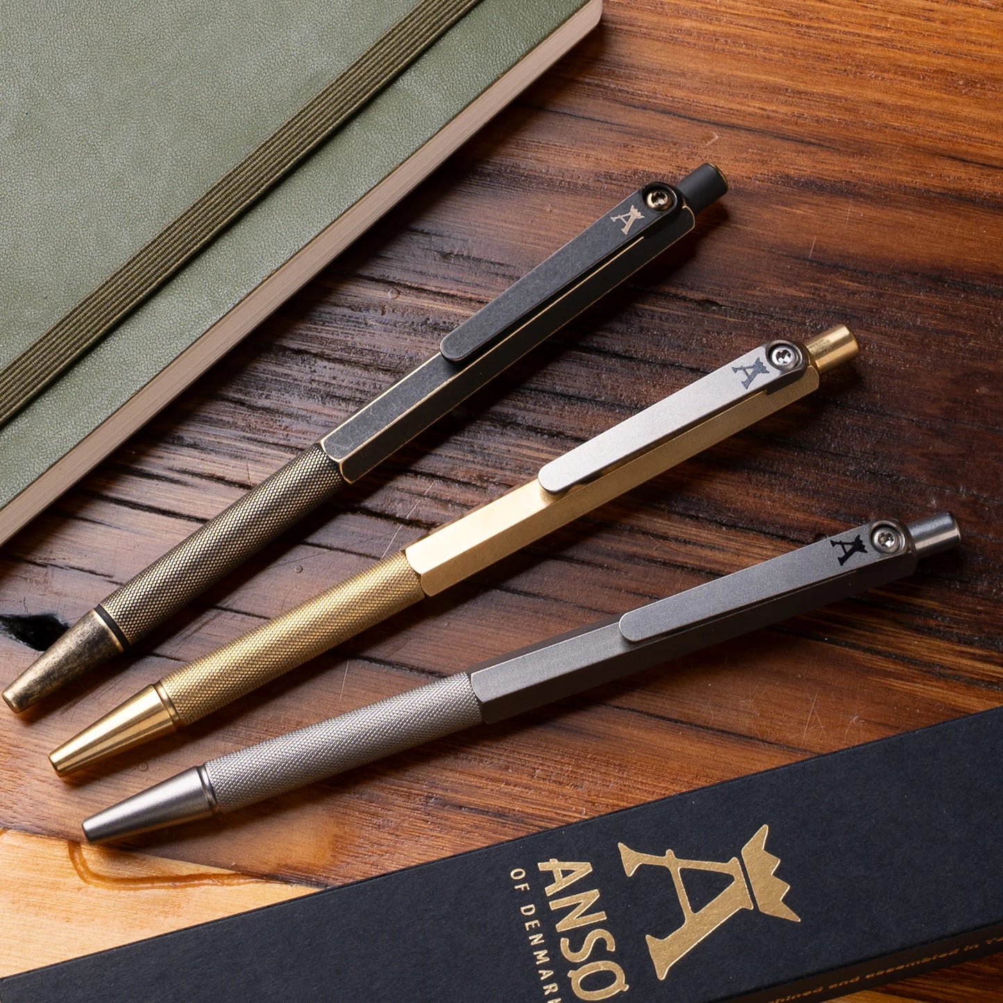 Tactile Turn Ansø Pen - Titanium
