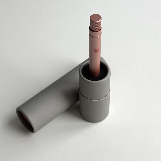 Retro 51 Collection Tornado Slim Ballpoint - Apple Logo: Rose Gold (No Packaging)