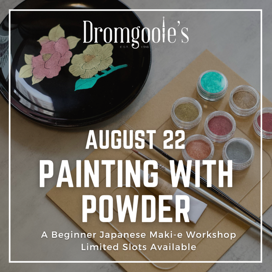 Painting with Powder: A Beginner Japanese Maki-e Workshop (August 22, 2026)