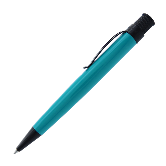 Retro 51 Tornado Stealth Lacquer Rollerball - Deep Aqua