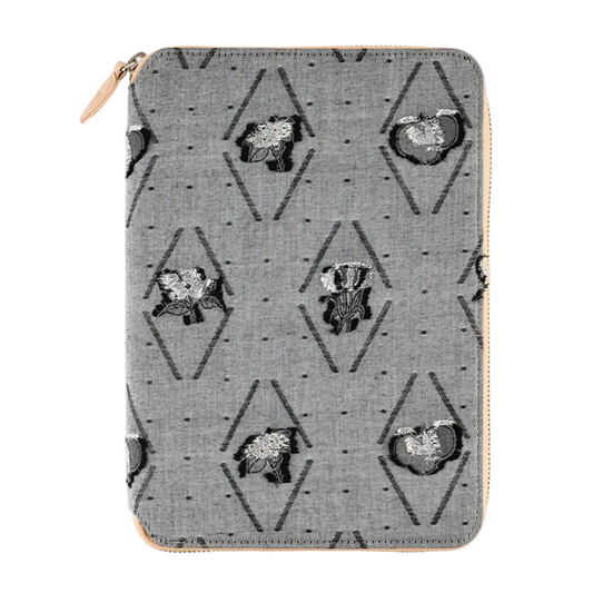 Hobonichi A5 Cousin Techo Cover - PYT Tokyo in Bloom / Rabbits