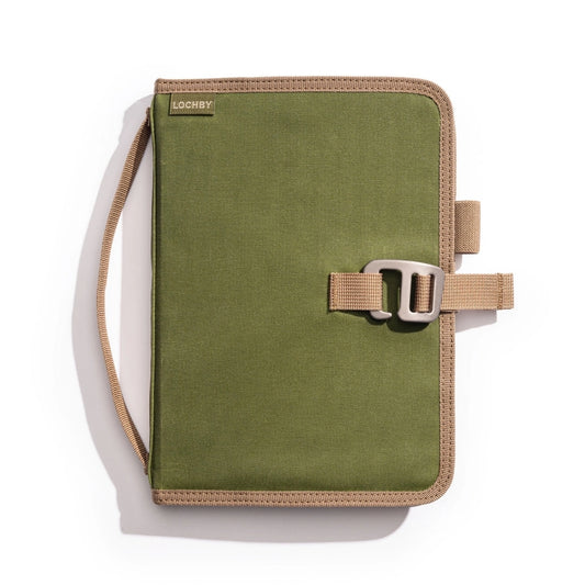 LOCHBY A5 6-Ring Field Binder - Olive